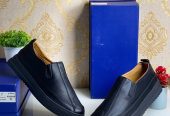 Black loafers for men high Quality