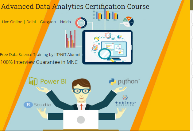 Data Analyst Training Course in Delhi, 110053, Microsoft Power BI Certification Institute in Gurgaon, Free Python Machine Learning in Noida, and Excel and Tableau Course in New Delhi, [100% Job, Update New Skill in ’24] Navratri Offer’24,, get TCS Data Science Professional Training,